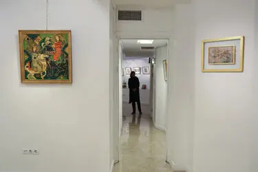 نمایشگاه آثار زنده یاد صادق تبریزی درنگارخانه بهنام دهش پور