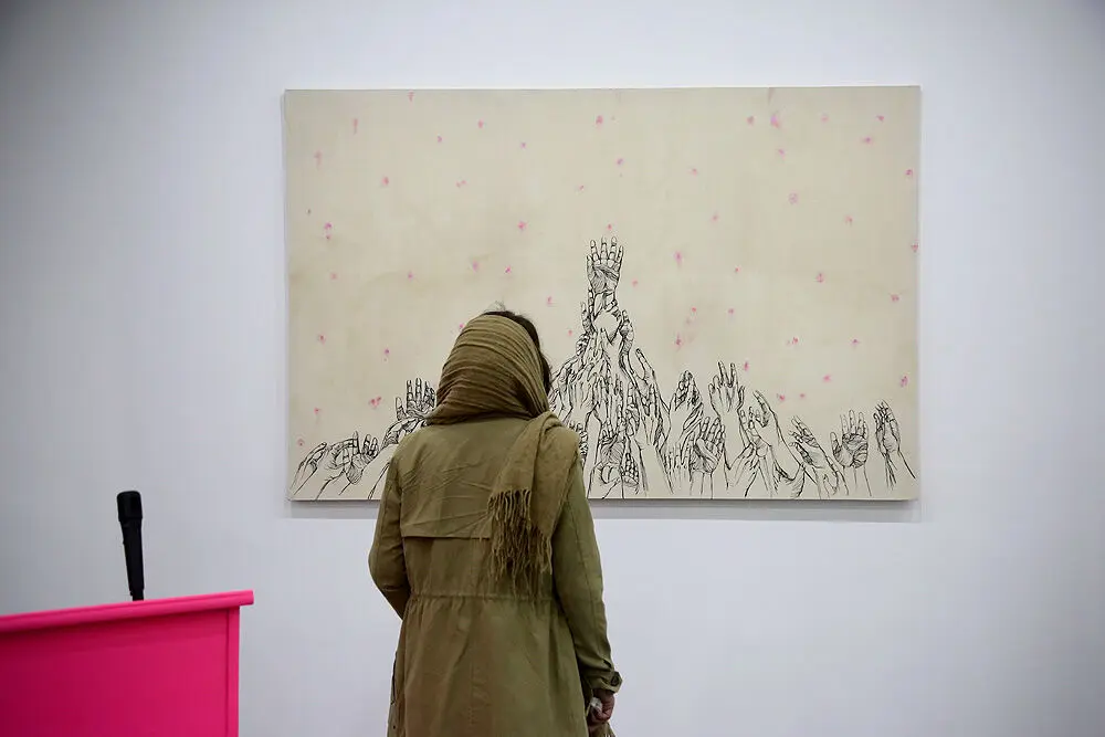 نمایشگاه گروهی هماوردی در گالری ماه مهر
