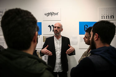 نمایشگاه آثار تایپ دیزاین و پوستر توماس مارشاند در گالری خانه هنرمندان