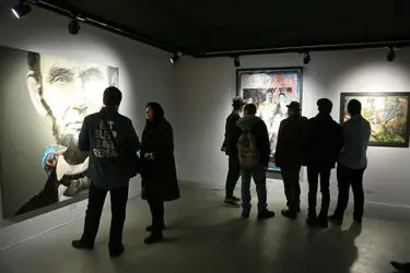 نمایشگاه گروهی در گالری آ‎