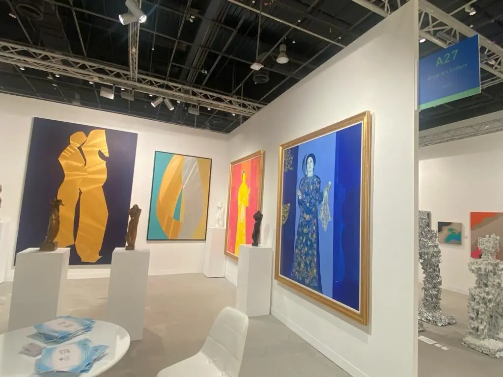 گالری ERRM ART و محمد عبدالله الساوی Mohammed Abdulla Al Saawy در آرت ابوظبی