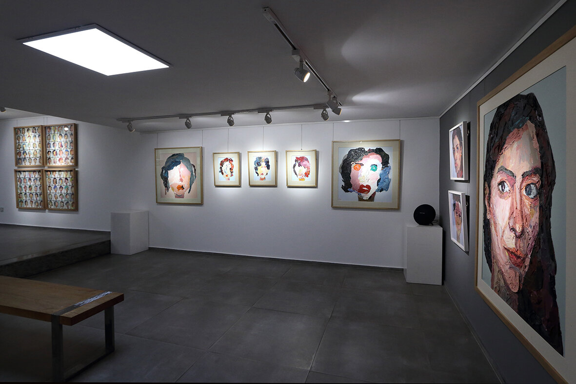 Elham Azimi Painting Show in Mojdeh Gallery