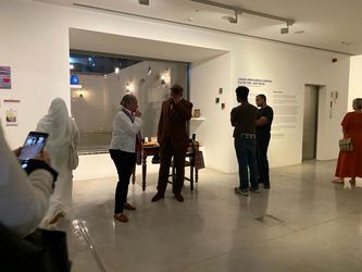 لوباینا هیمید و ماگدا استوارسکا در بنیاد هنر شارجه | Lubaina Himid and Magda Stawarska at Sharjah Art Foundation