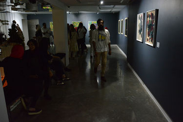 نمایشگاه نقاشی های کاوه آفاق در گالری ثالث