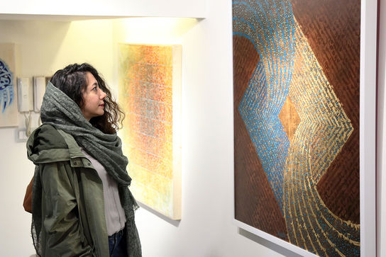 نمایشگاه گروهی نقاشی‌خط در گالری مژده