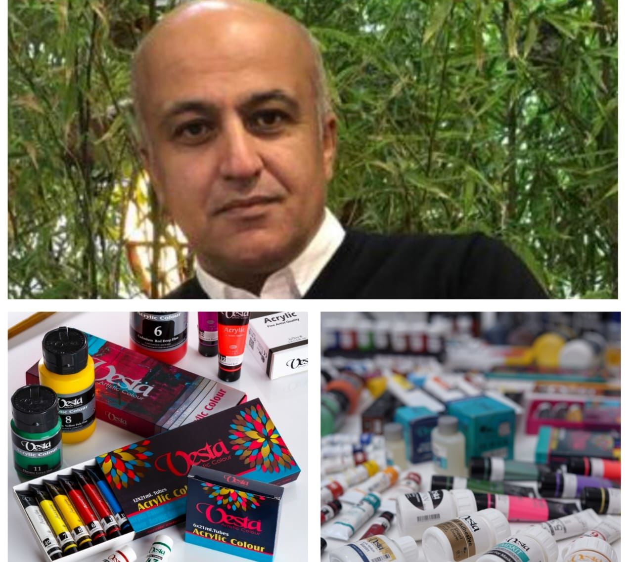 حمیدرضا شفیعی مدیر رنگ وستا : جهان را رنگی کنیم 