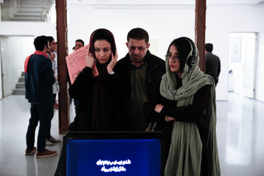 افتتاحیه نمایشگاه نقاشی های علی شایسته در گالری طراحان آزاد