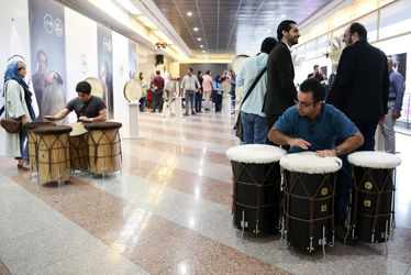 رونمایی از دو ساز کوبه ای "دف" و "دُم دُم" در برج میلاد تهران