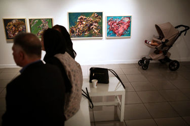 نمایشگاه نقاشی ارغوان حیدری‌مجد در گالری ویستا