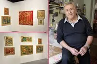 گالری سهراب آماده نمایش صادق تبریزی در آرت ابوظبی ۲۰۲۵/ ویدئو