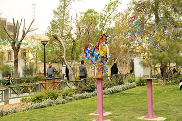 برگزاری رویداد هنری بهارستان در شهر تهران -7