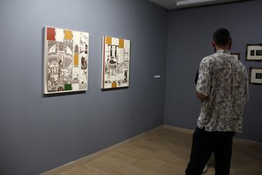 نمایشگاه گروهی مصورنامه  در گالری زیر زمین دستان