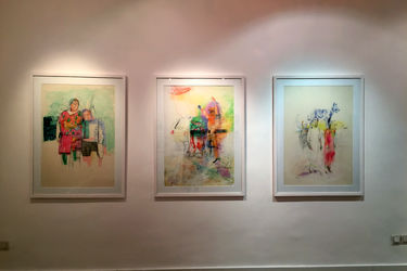 نمایشگاه آثار مائده سالار در گالری هما 