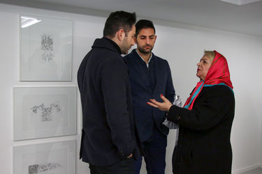 نمایشگاه گروهی با نام " در تله افتاده " در گالری والی