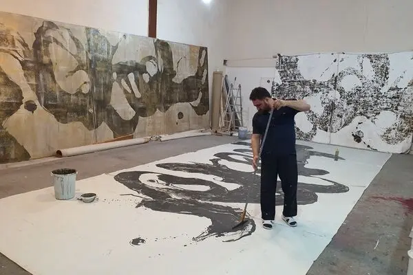 Salman Moghadasi and the work Horizons