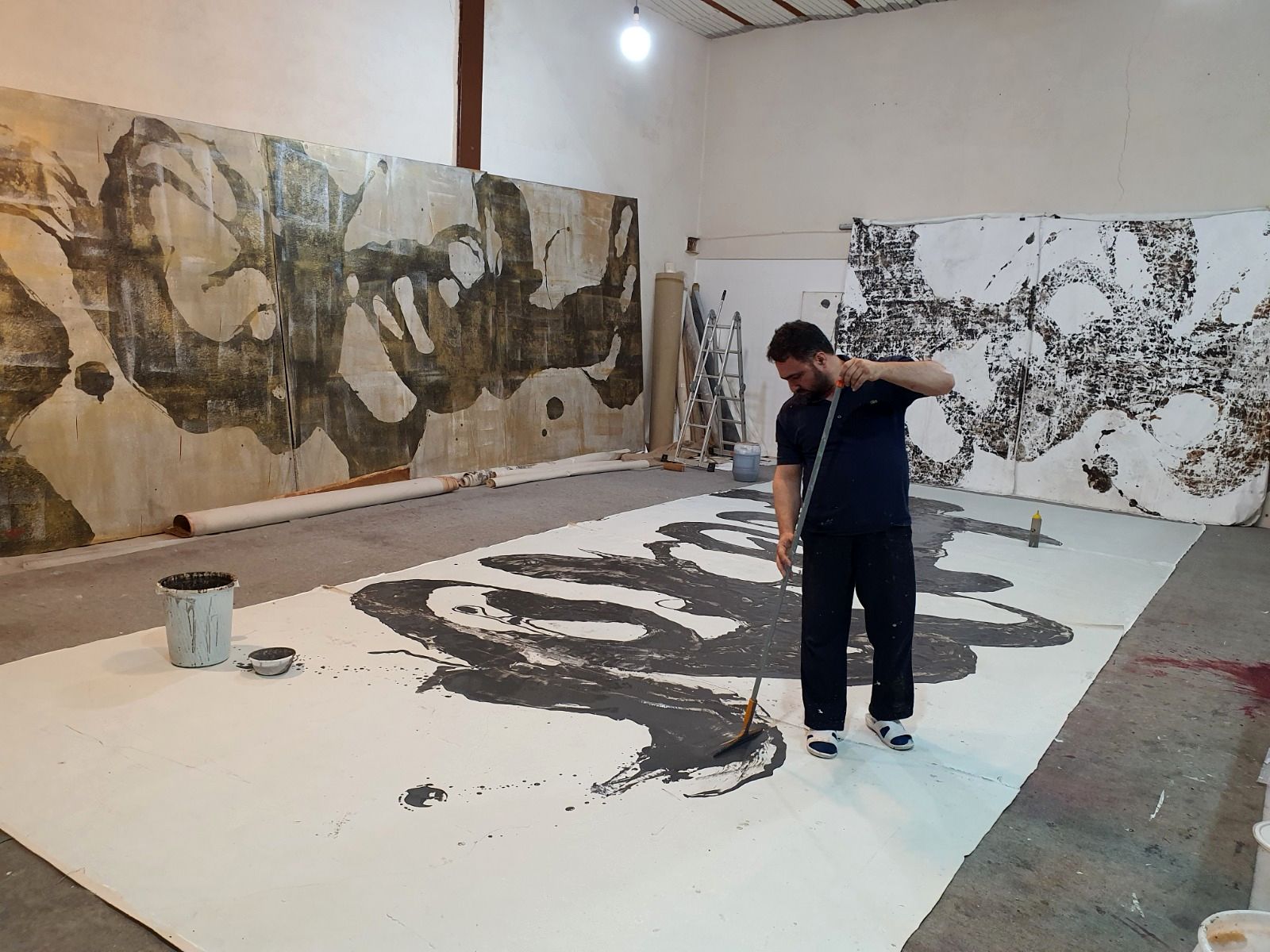 Salman Moghadasi and the work Horizons