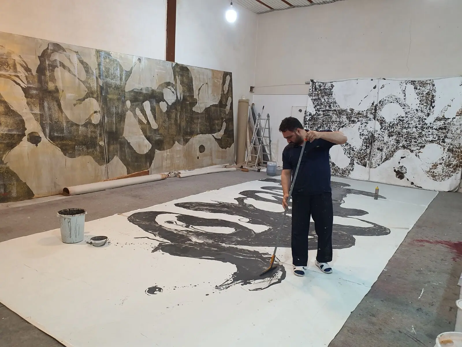 Salman Moghadasi and the work Horizons