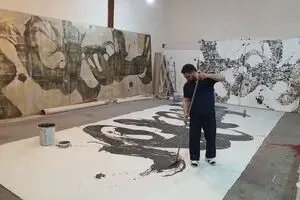 Salman Moghadasi and the work Horizons