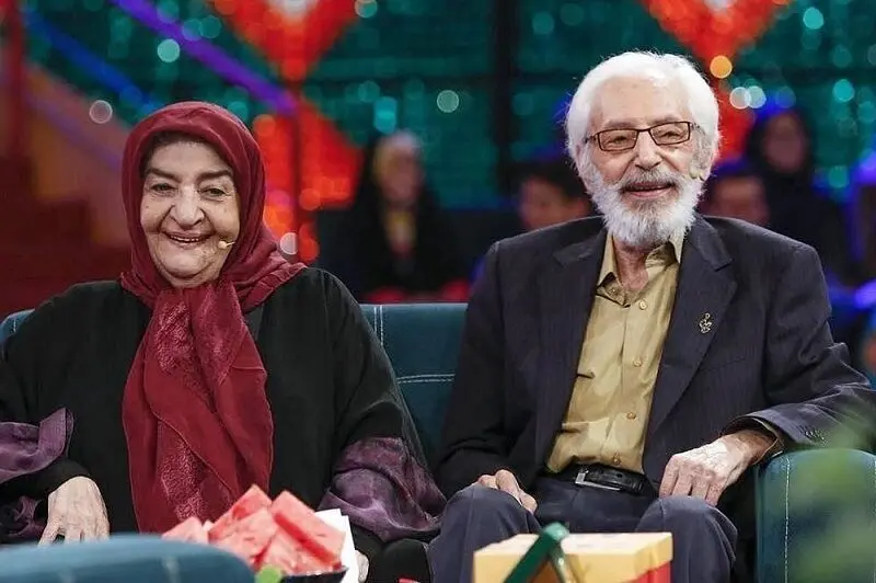 طراحی جمشید مشایخی از چهره همسرش/ عکس