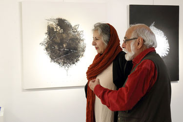 نمایشگاه نقاشی خط طراحی محسن کرمی در گالری مژده