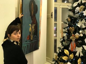 نمایشگاه نقاشی گروهی با نام"ACT" در گالری آی آرت تفلیس گرجستان