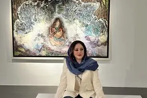 Bita Vakili: Middle Eastern Women Painters Face Numerous Obstacles | Only Complete Six Paintings Annually