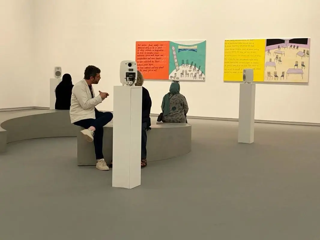 لوباینا هیمید و ماگدا استوارسکا در بنیاد هنر شارجه | Lubaina Himid and Magda Stawarska at Sharjah Art Foundation