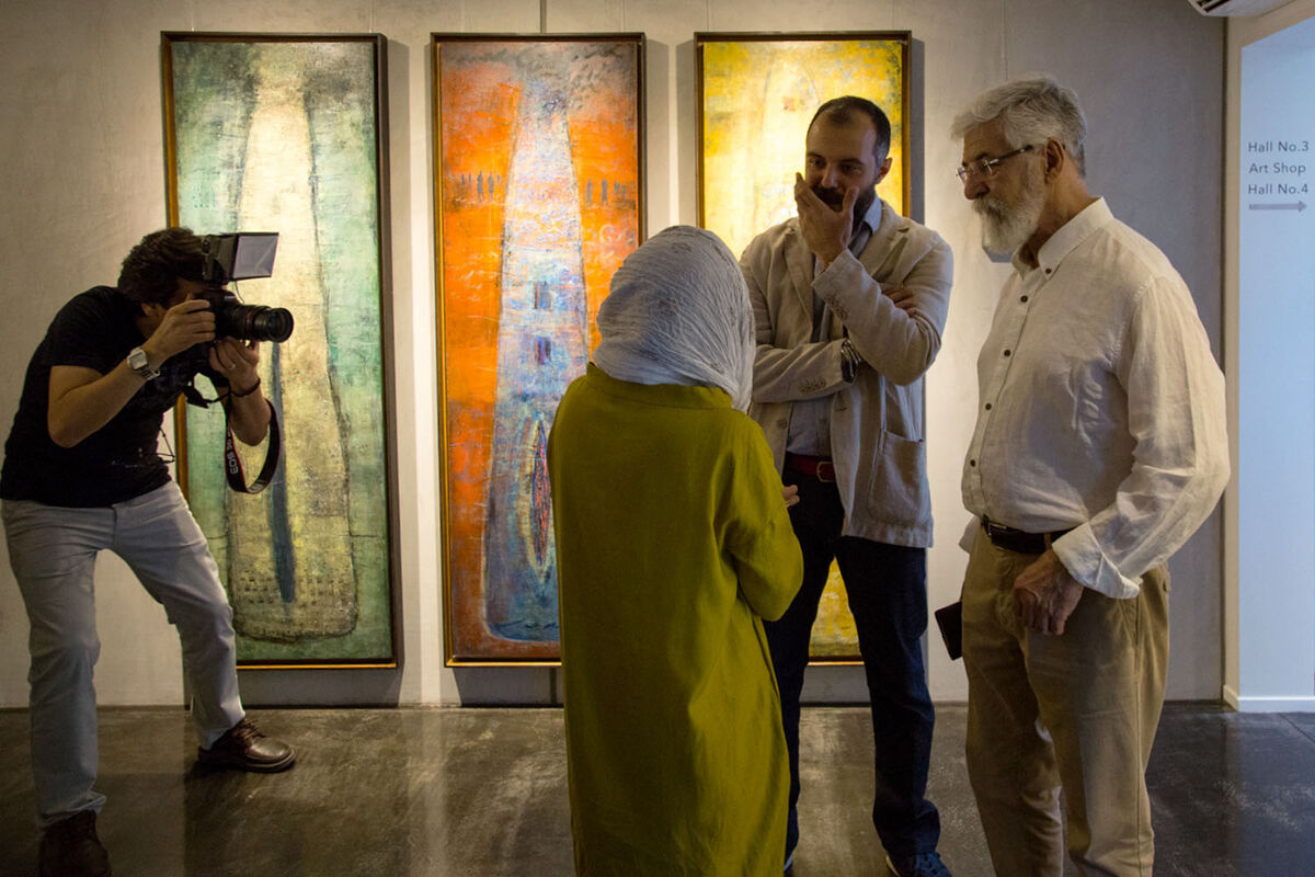 نمایشگاه گروهی نقاشی در گالری ایوان