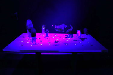 آثار چیدمان دهمین جشنواره تجسمی فجر در موسسه فرهنگی هنری صبا