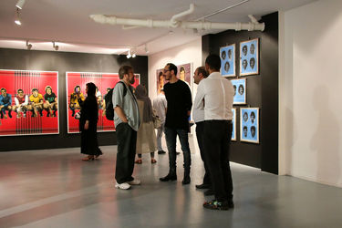 نمایشگاه چاپ علی آل حسینی در شهرکتاب فرشته