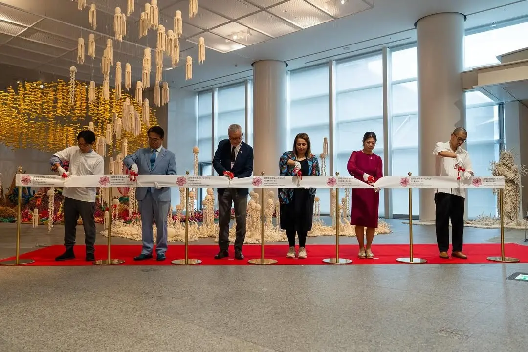 Hoor Al Qasimi makes history as the first non-Japanese curator at Aichi Triennale