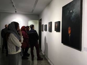 نمایشگاه نقاشی­‌ امید شایان با عنوان «کمدی الهی به روایت امید شایان" در گالری ثالث