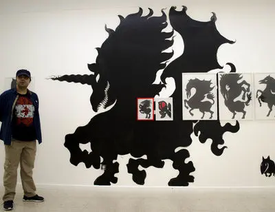 به تماشای اسب‌ها و لبخندها!/عکس‌های ایران‌آرت از آثار پورنگ پورعطایی در گالری دلگشا