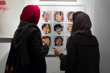 نمایشگاه سالانه گالری هنری فرشته در نگارخانه شهر کتاب فرشته