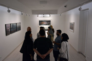 نمایشگاه نقاشی های سامان فرهنگی در گالری دید