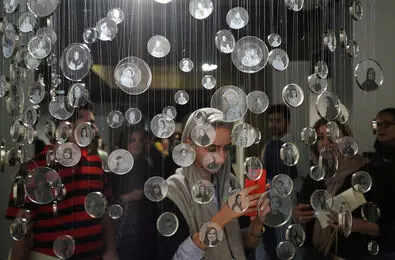 تصاویری از هفتمین دوسالانه مجسمه‌سازی تهران را اینجا ببینید