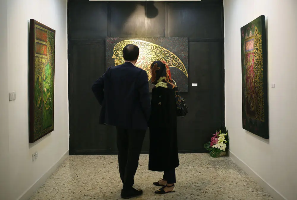 نمایشگاه نقاشی آرش لاهیجی در گالری نگاه