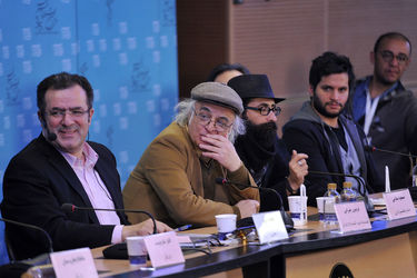 نشست خبری فیلم سینمایی خفه‌گی در روز هشتم جشنواره فیلم فجر در کاخ جشنواره (12)