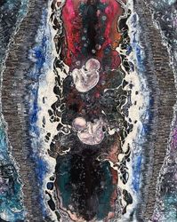 Bita Vakili's works were exhibited in Moscow and Frankfurt
