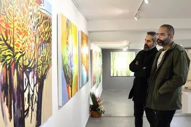 نمایشگاه نقاشی رضا بیگناه در گالری مژده
