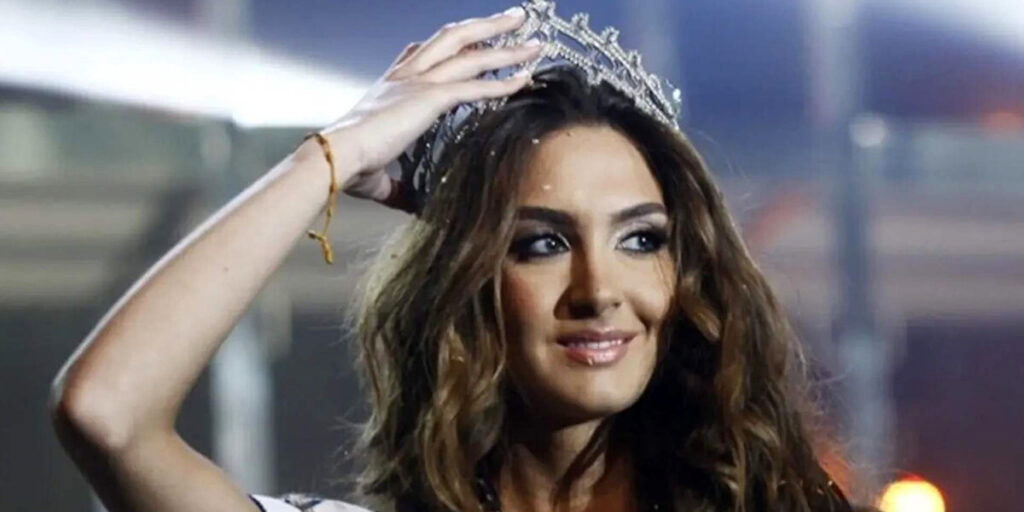 ملکه زیبایی لبنان ازدواج کرد/ عکس