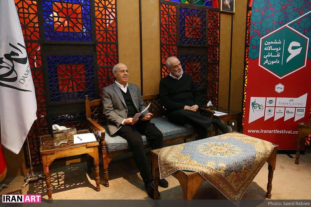 Damonfar Visual Arts Festival helps find new talent: Aghdashlu and  Seifollah Puya-Rad