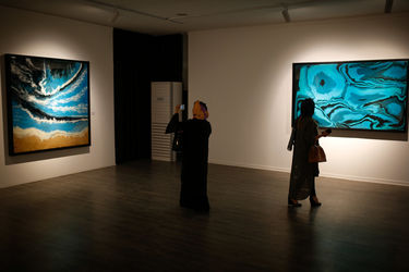 نمایشگاه آثار ایمان صبح‌روان در گالری آریانا