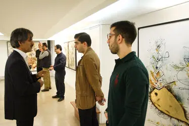 نمایشگاه نقاشی حمید حمیدی در گالری والی
