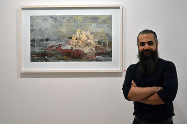 نمایشگاه نقاشی های سامان فرهنگی در گالری دید