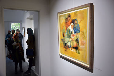 نمایشگاه گروهی آثار فیگوراتیو بزرگان هنر ایران در گالری فرمانفرما