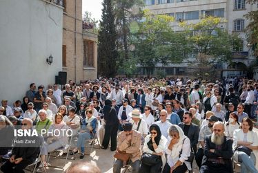 مراسم تشییع پیکر ناصر تقوایی