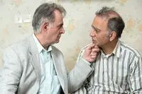 رقص سیروس گرجستانی و سیاه‌بازی حمیدرضا آذرنگ/ فیلم