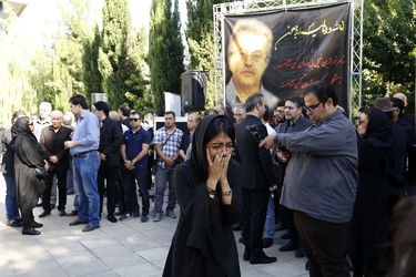 مراسم تشییع زنده‌یاد ناصر فرهودی در تالار وحدت