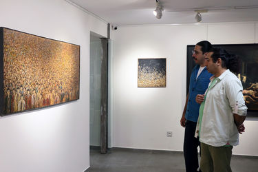 نمایشگاه ازدحام در گالری مژده